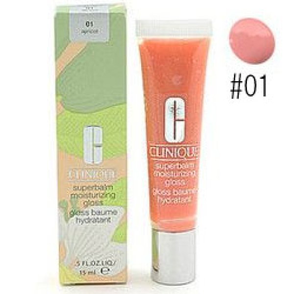 画像1: CLINIQUE クリニーク スーパーバーム モイスチャライジンググロス #01 アプリコット (1)