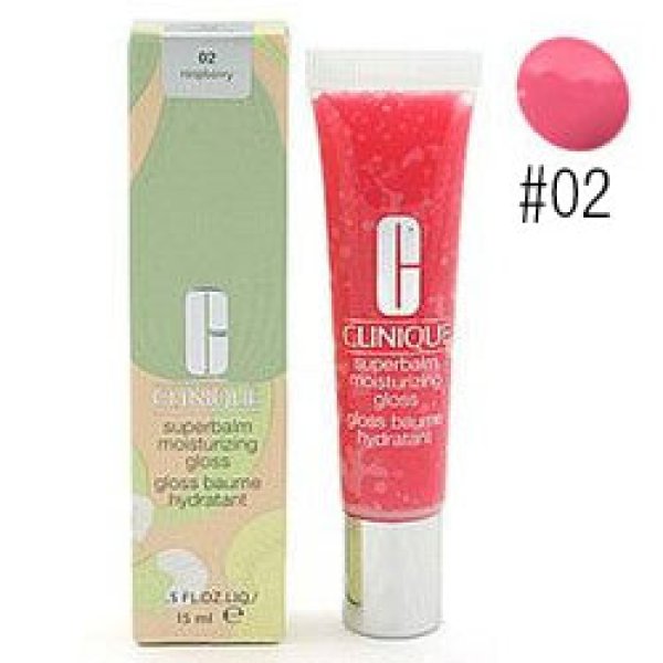 画像1: CLINIQUE クリニーク スーパーバーム モイスチャライジンググロス #02 ラズベリー (1)