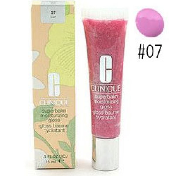 画像1: CLINIQUE クリニーク スーパーバーム モイスチャライジング グロス #07 ライラック (1)