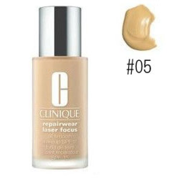 画像1: CLINIQUE クリニーク リペアウェア レーザー フォーカス オール スムース メークアップ 15 #05 (1)