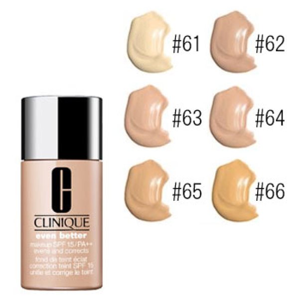 画像1: CLINIQUE クリニーク イーブン ベター メーク アップ 15 #61 #62 #63 #64 #65 #66 SPF 15 / PA++ 30ml (1)