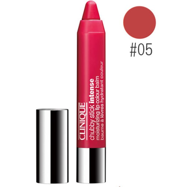画像1: CLINIQUE クリニーク チャビー スティック インテンス モイスチャライジング リップ カラー バーム #05 プラッシュエスト パンチ 3g (1)