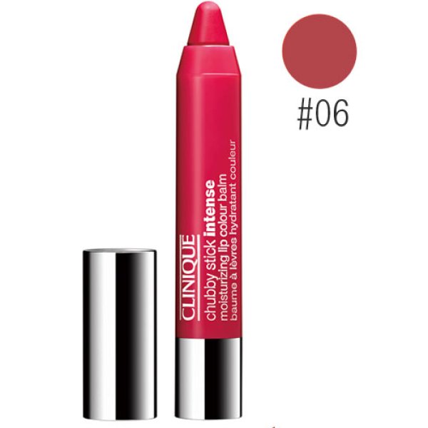 画像1: CLINIQUE クリニーク チャビー スティック インテンス モイスチャライジング リップ カラー バーム #06 ルーミエスト ローズ 3g (1)