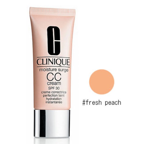 画像1: CLINIQUE クリニーク モイスチャー サージ CC クリーム 30 #fresh peach SPF 30 / PA+++ 40ml (1)