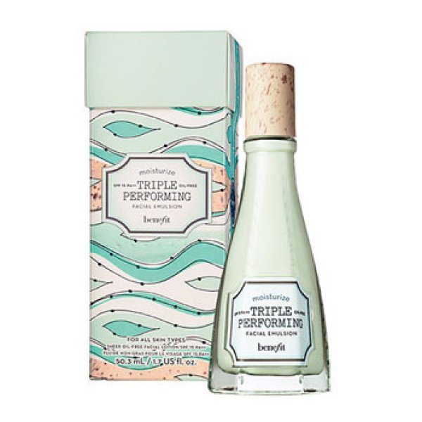 画像1: benefit ベネフィット トリプル パフォーミング フェイシャル エマルジョン SPF 15 PA++ 50.3ml (1)