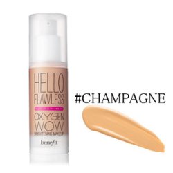 画像1: benefit ベネフィット ハロー フローレス オキシジェン ワウ #CHAMPAGNE cheers to me SPF 25 PA+++ 30.0ml