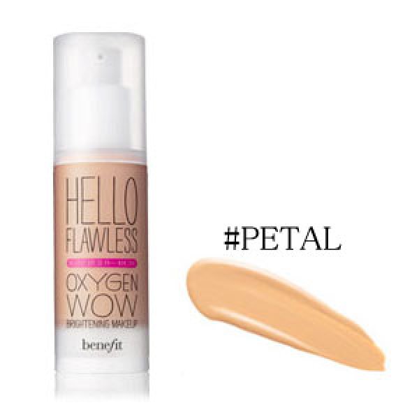 画像1: benefit ベネフィット ハロー フローレス オキシジェン ワウ #PETAL I'm plush & precious SPF 25 PA+++ 30.0ml (1)
