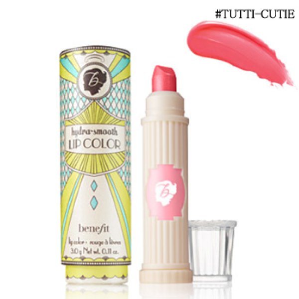 画像1: benefit ベネフィット ハイドラ スムース リップ カラー #TUTTI - CUTIE 3.0g (1)