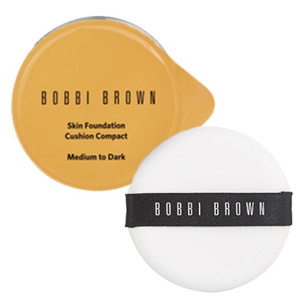 画像1: BOBBI BROWN ボビイ ブラウン スキン ファンデーション クッション コンパクト SPF 50 (PA+++) (レフィル) #Medium to Dark 13g (1)