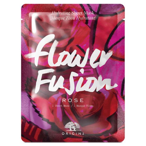 画像1: ORIGINS オリジンズ フラワー フュージョン シート マスク ローズ 1枚 (1)