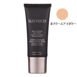 画像1: laura mercier ローラ メルシエ シルク クリーム ファンデーション オイルフリー #CREAM IVORY 30ml