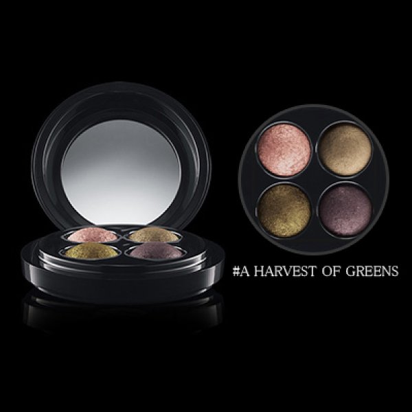 画像1: MAC マック ミネラライズ アイ シャドウ X 4 #A HARVEST OF GREENS 0.5g x 4 (1)