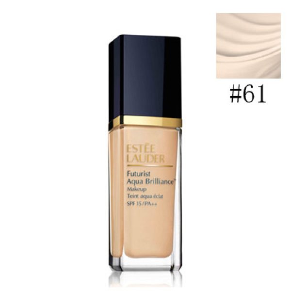 画像1: ESTEE LAUDER エスティ ローダー フューチャリスト アクア ブリリアンス メークアップ #61 COOL PORCELAIN SPF15/PA++ 30ml (1)
