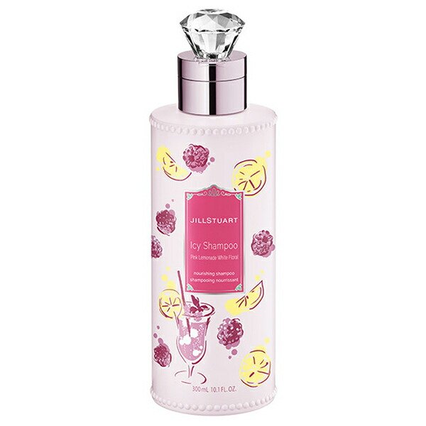 画像1: JILL STUART ジルスチュアート アイシーシャンプーピンクレモネードホワイトフローラル 300mL (1)