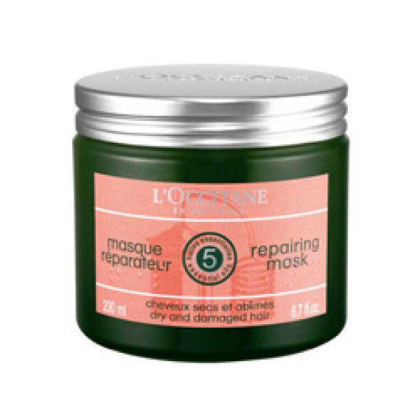 画像1: L'OCCITANE ロクシタン ファイブ ハーブス リペアリング ヘア マスク 200ml (1)