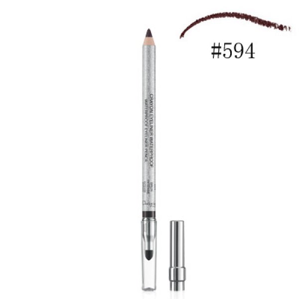 画像1: Christian Dior クリスチャン ディオール クレヨン アイライナー ウォーター プルーフ #594 INTENSE BROWN 1.2g (1)