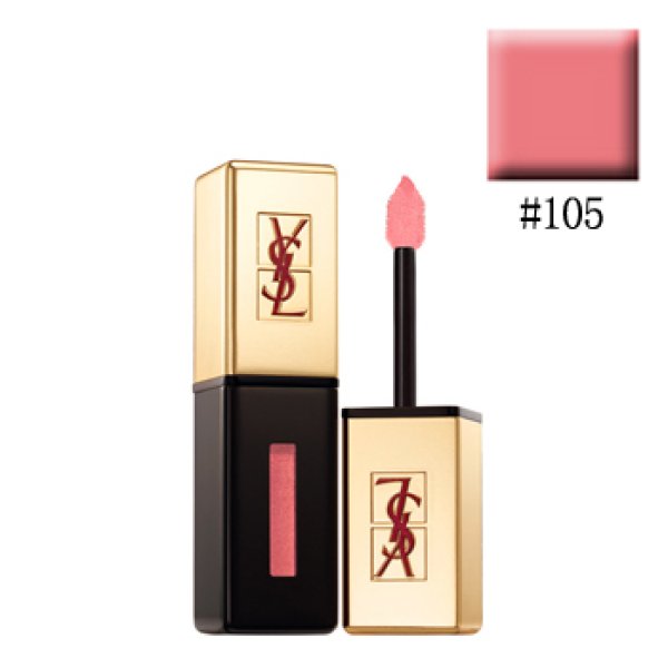 画像1: YVES SAINT LAURENT イヴ サンローラン ルージュ ピュール クチュール ヴェルニ レベル ヌード #105 CORAIL HOLD UP 6ml (1)
