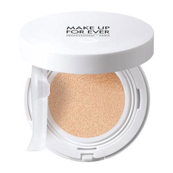 画像1: MAKE UP FOR EVER メイク アップ フォー エバー UV ブライト クッション #Y215 イエローアラバスター SPF35/PA+++ 15g x 2 (1)