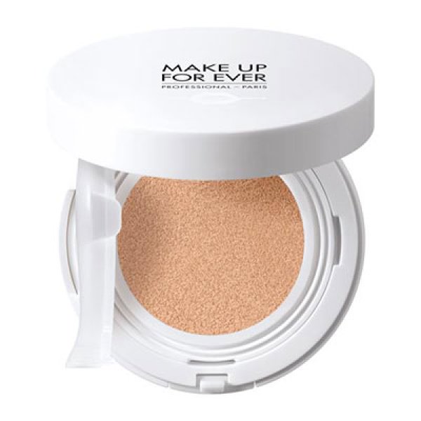 画像1: MAKE UP FOR EVER メイク アップ フォー エバー UV ブライト クッション #Y245 ソフトサンド SPF35/PA+++ 15g x 2 (1)