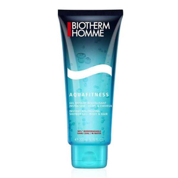 画像1: BIOTHERM HOMME ビオテルム オム アクア フィットネス アクア フィットネス リバイタライジング シャワー ジェル 200ml (1)