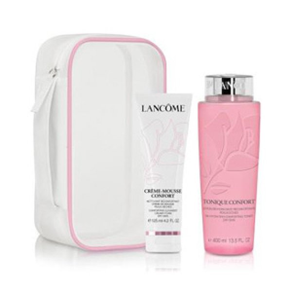 画像1: LANCOME ランコム ウォッシュ ザ デイ オフ コンフォート 洗顔 セット (1)