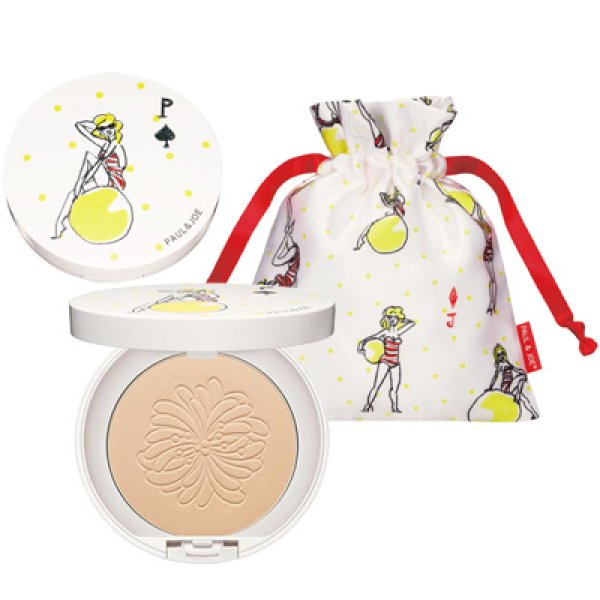 画像1: PAUL & JOE ポール & ジョー シルキー プレスト パウダー #002 SPF25 PA++ 11g (1)