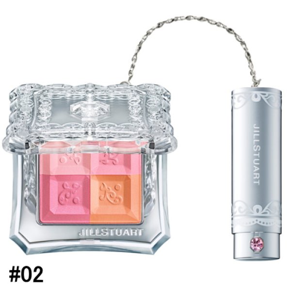 画像1: JILL STUART ジル スチュアート ミックス ブラッシュ コンパクト N #02 fresh apricot 8g (1)