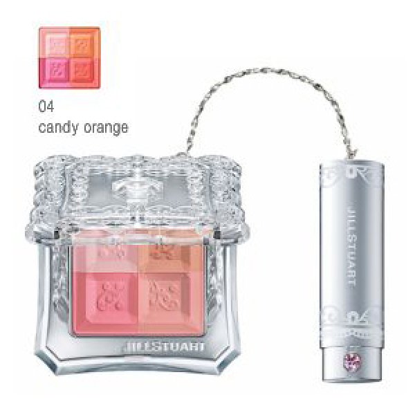 画像1: JILL STUART ジル スチュアート ミックス ブラッシュ コンパクト N #04 candy orange 8g (1)
