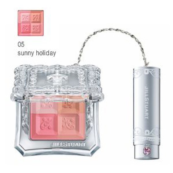 画像1: JILL STUART ジル スチュアート ミックス ブラッシュ コンパクト N #05 sunny holiday 8g (1)