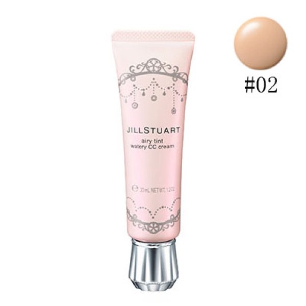 画像1: JILL STUART ジル スチュアート エアリー ティント ウォータリー CC クリーム #02 natural floral beige SPF30/PA+++ 34g (1)
