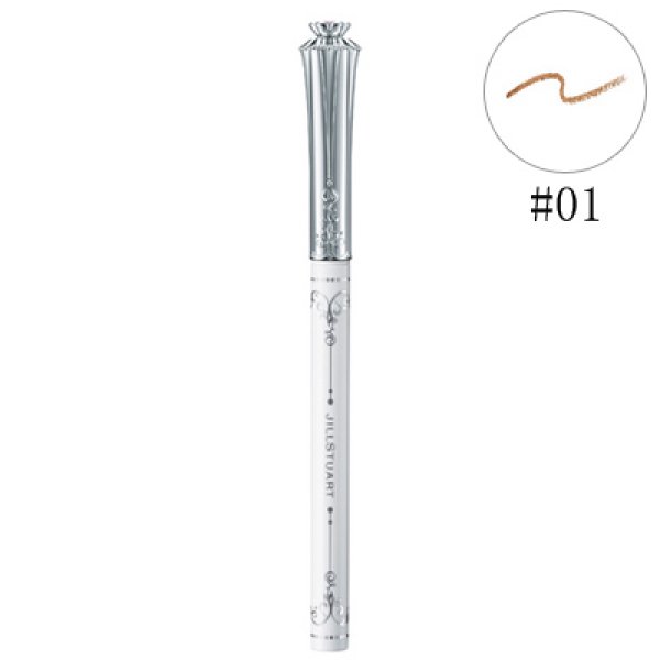画像1: JILL STUART ジル スチュアート エアリー ステイ ブロウ ライナー #01 latte 0.1g (1)