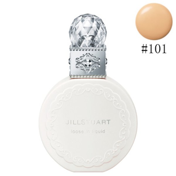 画像1: JILL STUART ジル スチュアート ルース イン リキッド #101 linen SPF20/PA++ 30ml (1)