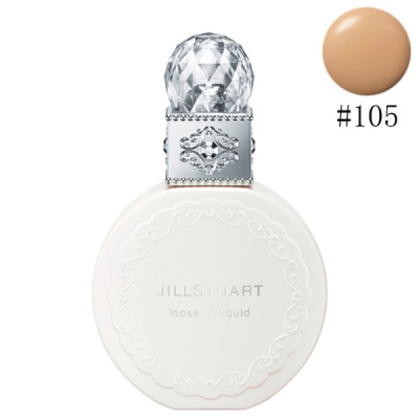 画像1: JILL STUART ジル スチュアート ルース イン リキッド #105 tan SPF20/PA++ 30ml (1)