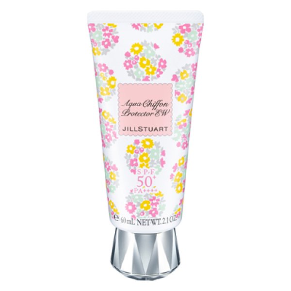 画像1: JILL STUART ジル スチュアート リラックス アクア シフォン プロテクター EW 【限定デザイン】 SPF50+/PA++++ 60g (1)