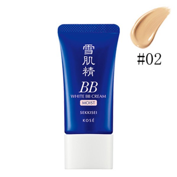 画像1: KOSE コーセー 雪肌精 ホワイト BB クリーム モイスト #02 OCHRE SPF40・PA+++ 30g (1)