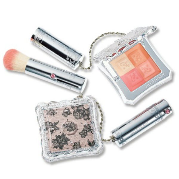 画像1: JILL STUART ジル スチュアート ミックス ブラッシュ コンパクト N #114 pinky feather 8g (1)