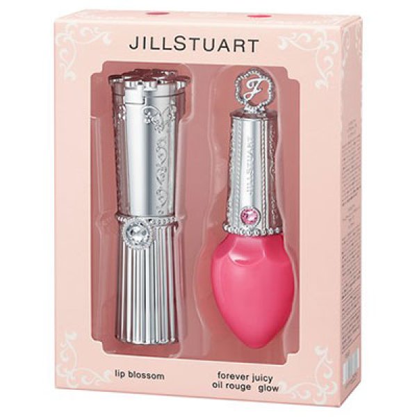 画像1: JILL STUART ジル スチュアート リップ ブロッサム ＆ フォーエヴァー ジューシー オイル ルージュ グロウ デュオ (1)