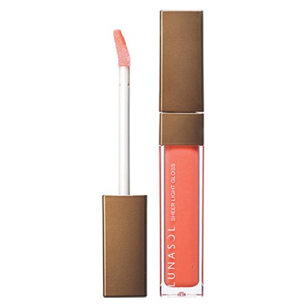 画像1: LUNASOL ルナソル シアー ライト グロス #05 Apricot 5.8g (1)