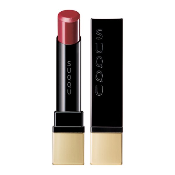 画像1: SUQQU スック エクストラ グロウ リップ スティック #08 深紅 FUKABENI 3.7g (1)