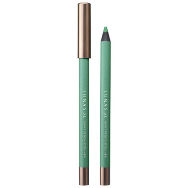 画像1: LUNASOL ルナソル シャイニー ペンシル アイライナー #EX07 Mint Green 1.2g (1)