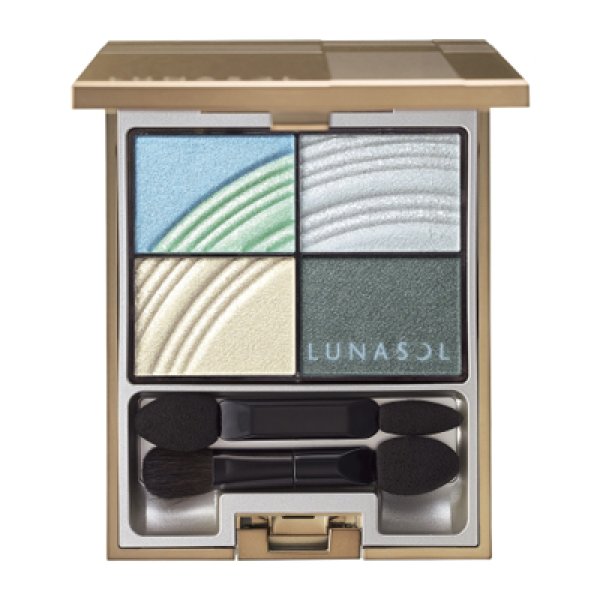 画像1: LUNASOL ルナソル カラフル スカイ アイズ #02 Blue Green 4g (1)