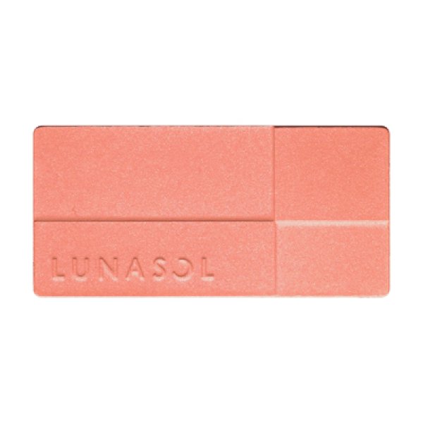 画像1: LUNASOL ルナソル カラーリング シアー チークス (グロウ) レフィル #EX02 Orange Coral 4g (1)