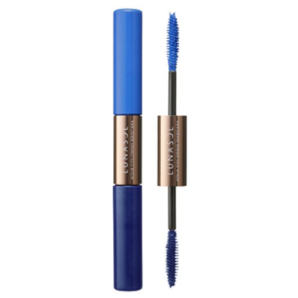 画像1: LUNASOL ルナソル アクア カラーリング マスカラ #EX02 Sky Blue 8g (1)