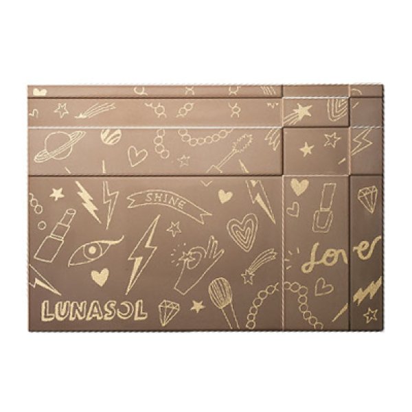 画像1: LUNASOL ルナソル パウダー ファンデーション コンパクト with WALNUT (1)