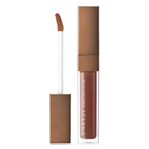 画像1: LUNASOL ルナソル シアー ライト グロス #EX05 Sunny Brown 5.8g (1)