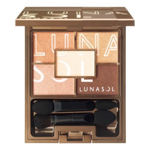 画像1: LUNASOL ルナソル サニー サマー アイズ #EX01E Spicy Sunny Collection 5.4g (1)