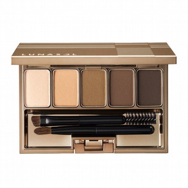 画像1: LUNASOL ルナソル スタイリング アイゾーン コンパクト #01 Natural Brown 5.6g (1)