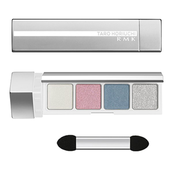 画像1: RMK アールエムケー フューチャー アイシャドウ パレット #Fu シルクサテンホワイト 2.8g (1)