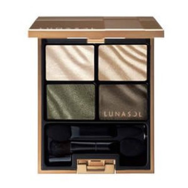 画像1: LUNASOL ルナソル ベルベット フル アイズ #02 Cool Olive Velvet 4g (1)