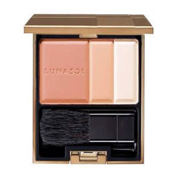 画像1: LUNASOL ルナソル カラーリング チークス N #04 Medium Beige レフィル 10g (1)